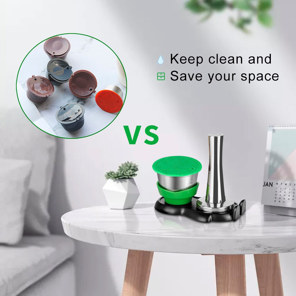 Capsule Houder Voor Dolce Gusto Hervulbare Pods Sabotage Organizer Set