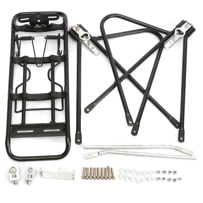 Fiets bagagedrager mtb fiets aluminium plank frame fietstas drager houder fiets achterdrager fietsbeugel