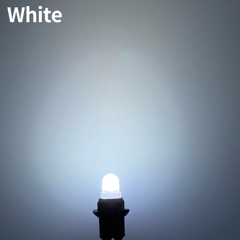 10 pièces T10 5W5 baïonnette 1SMD LED Pinball Machine ampoule lampe Non fantôme Anti scintillement DC6V blanc jaune ambre rouge rose: Bleu