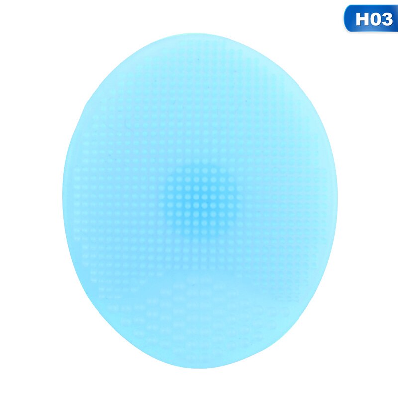 1 kpl pehmeä silikoninen kasvojenpuhdistusharja kasvojenpesuun, kuorintaan, mustapäiden poistoon, ihonhoitoon, kuorintatyynyyn, vauvashampoon: 2311 h 03