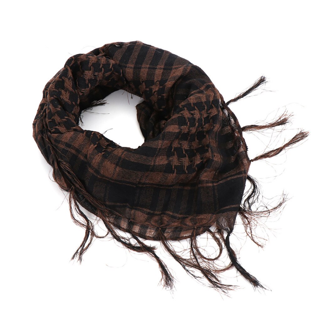 Unisex Women Men Arab tassel Big square scarf Shemagh plaid Keffiyeh Palestine Scarf Shawl Wrap scarf women: 3