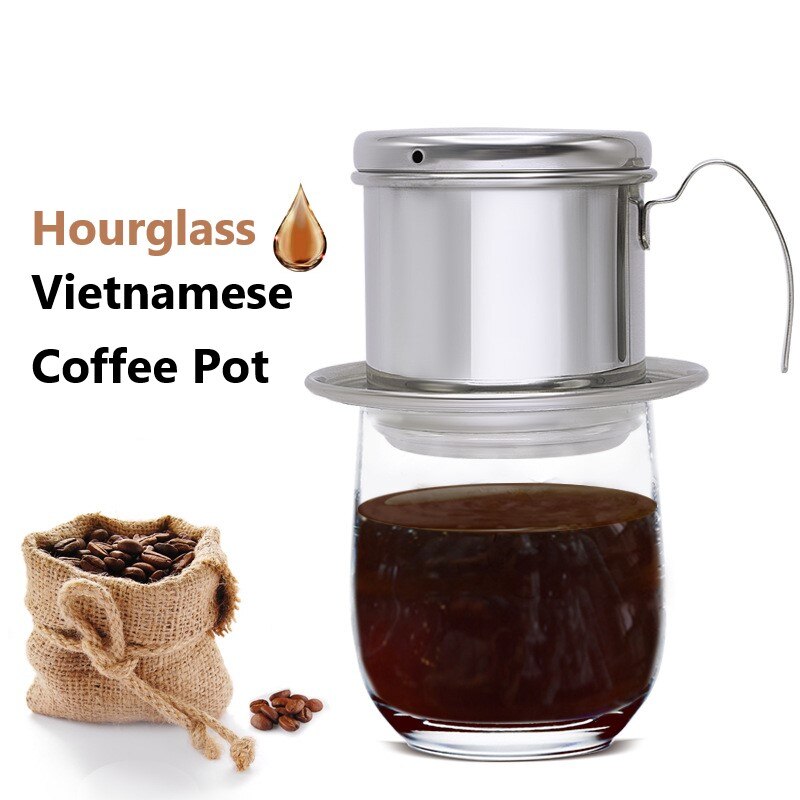 Maceta de goteo vietnamita de acero inoxidable 304, utensilios para café, filtro, accesorios de cocina, 1 Uds.
