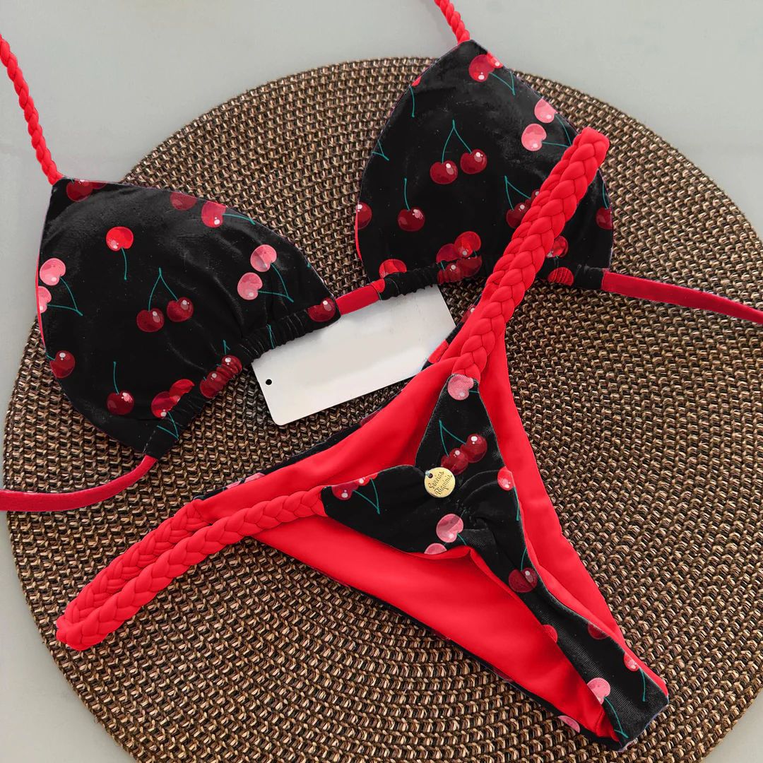 Sexy femmes Bikini plage maillot de bain deux pièces ensemble