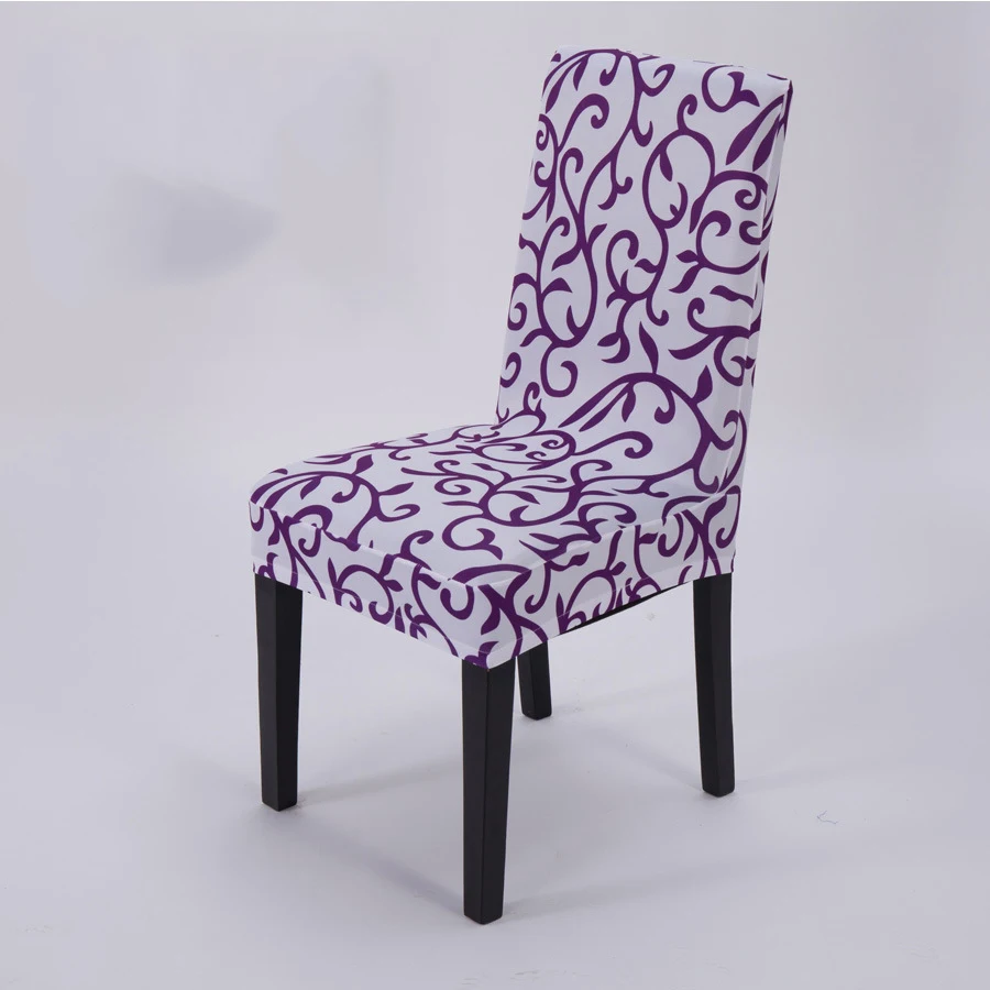 Stoffen Stoelhoes Voor Eetkamer Stoelen Hoezen Woonkamer Stoelhoes Voor Stoelen Voor Eetkamer/Keuken Stretch Stoel Hoes: Bordeaux