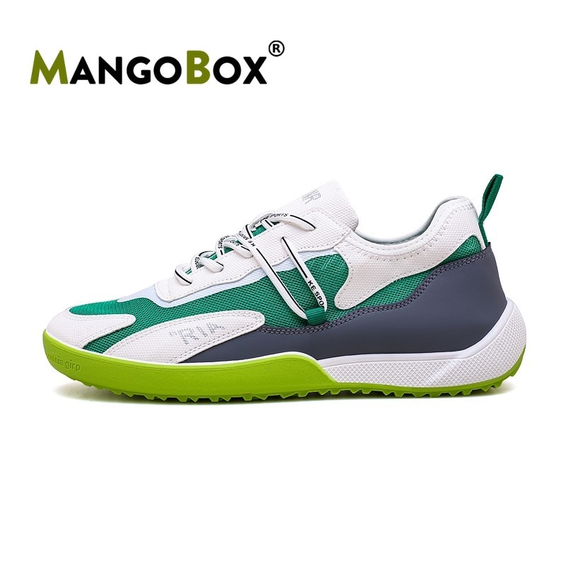 Golf herrskor gummi golfskor för man märke gym sneakers herr grön blå f skor herr storlek 39-44