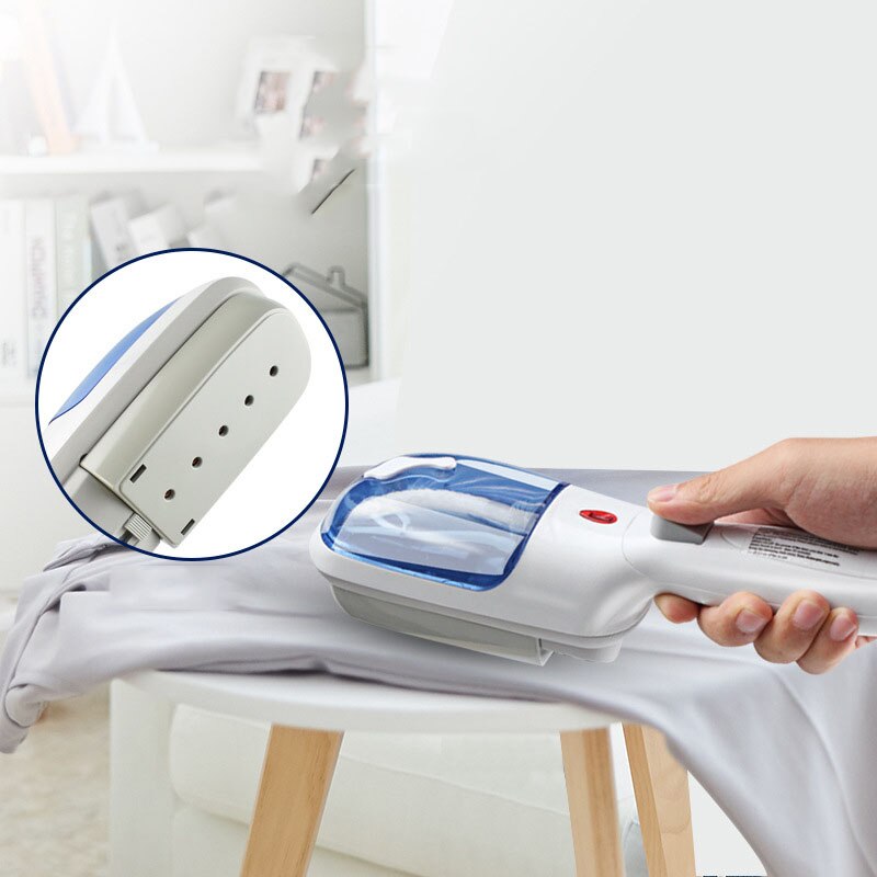 Electrical Ironing Machine Mini Clothes Steamer Steam Brusher Handheld Travel Carry-On Easy Pack