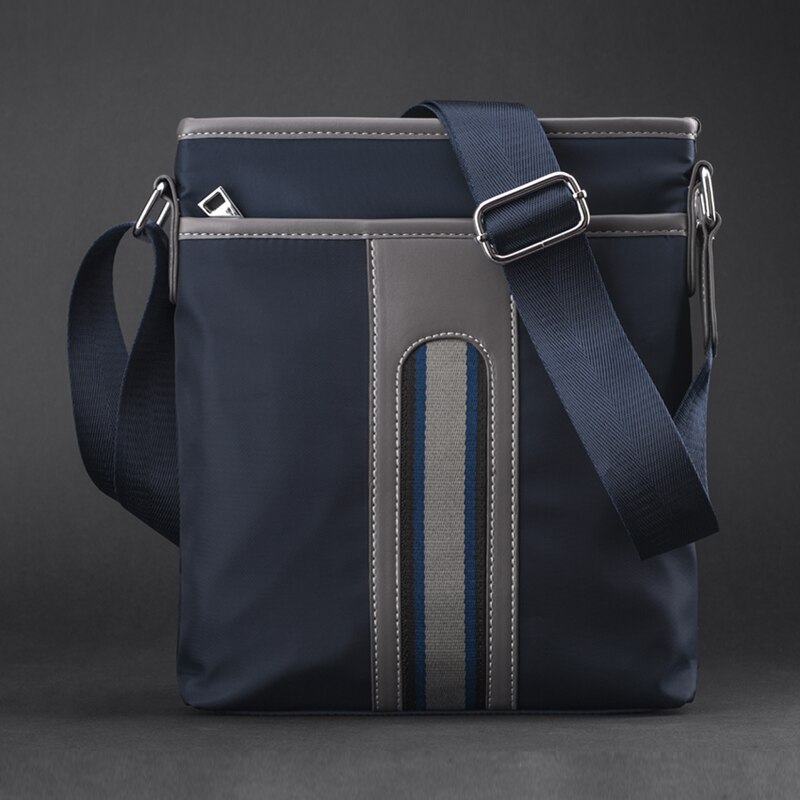 Moderna casual män tyg portfölj enkla trendiga studenter college axelväska bolso utsökta arbetsväskor bolso hombre  c109