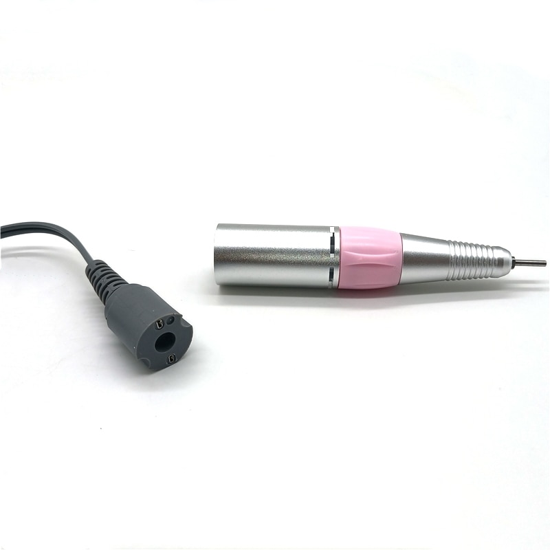 Strong Manicure machine Accessories Nail Drill Handpiece Cord power Cable For Electric Nail Drill 10mm Gray Handle Rope