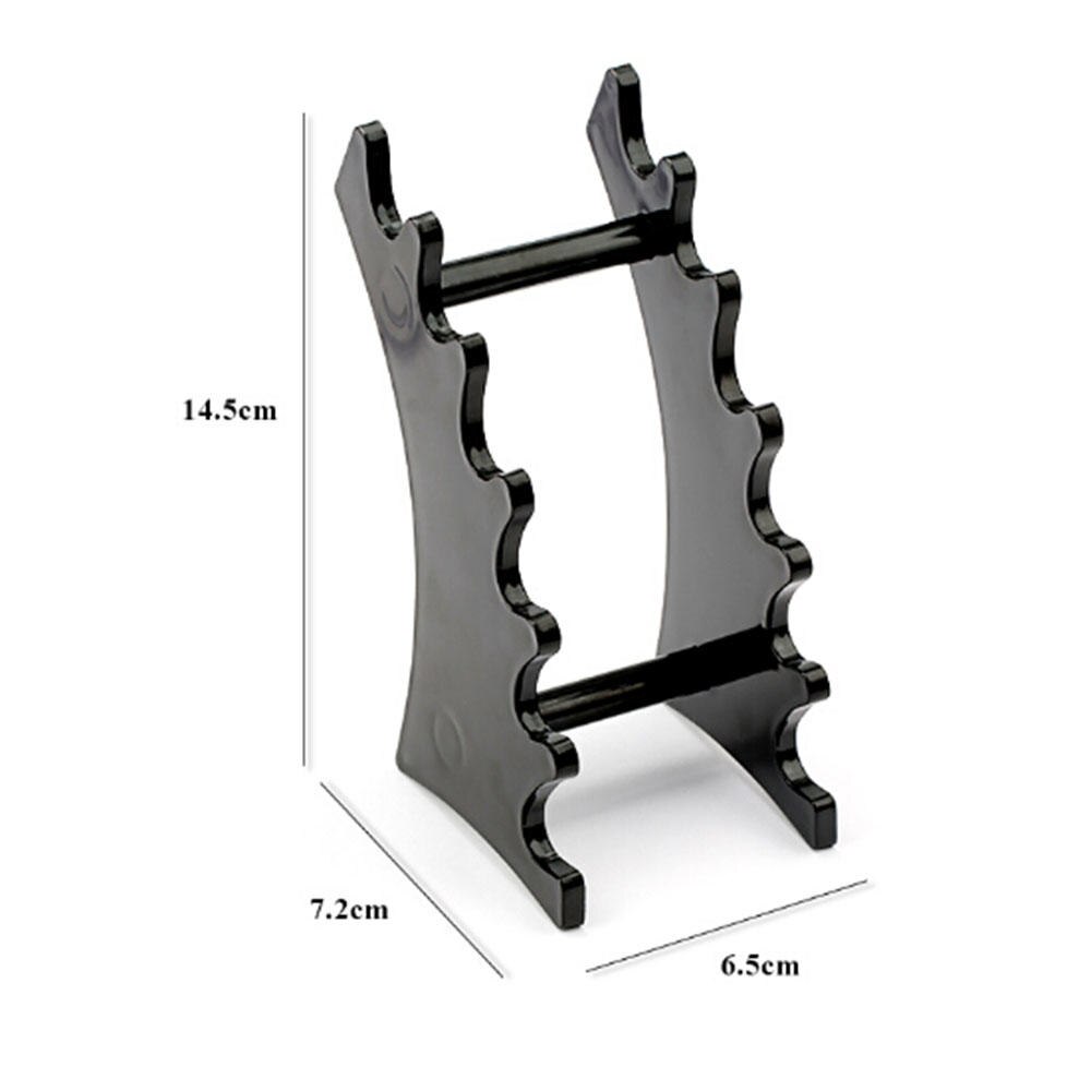 Afneembare Trasparent Zwarte Pen Houder Cosmetische Borstel Oogschaduw Lippenstift Display Stand Rack Bureau Briefpapier Organisator Plastic