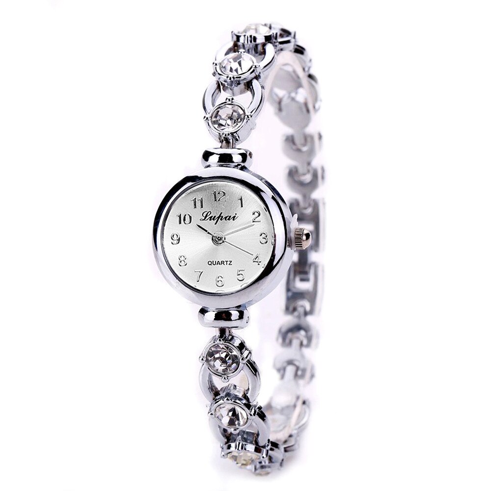 Hotest Ladies Simple Quartz Alloy Watches Analog Women Bracelet Montre Wrist Watch Montres Femmes