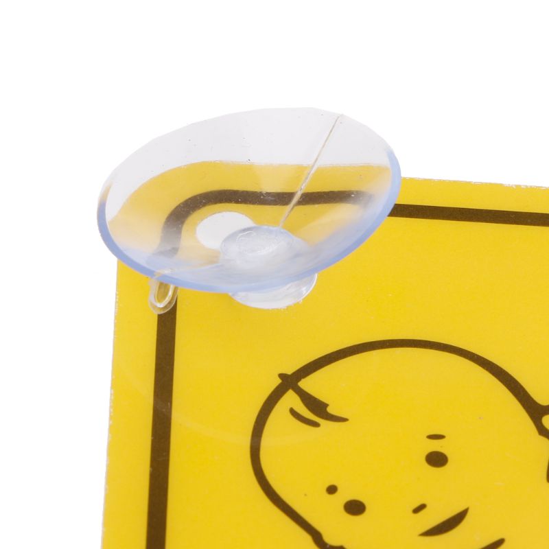 BABY ON BOARD PVC Suck Warning Mark Sign Sticker Car Window Safety Notice Board 781B
