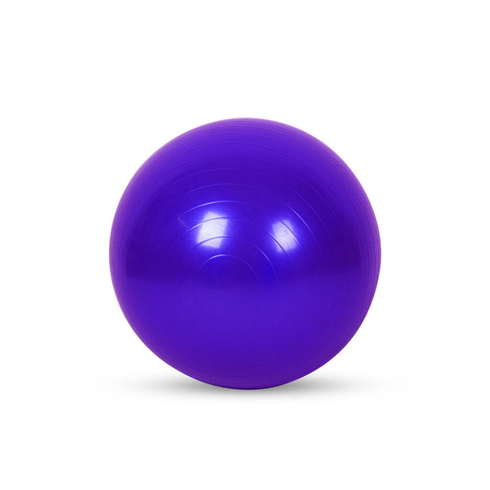 1Pcs BYEPAIN Exercise Ball Gymnastic Fitness Ball Exercise Gym Fitness Ball Indoor Training: Purple