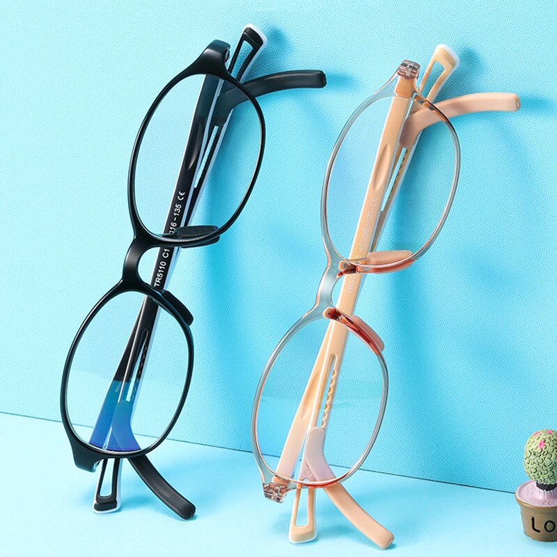 Round Blue Light Kids Glasses Optical Frame Children Boy Girls Computer Transparent Blocking Anti Reflective Eyeglasses
