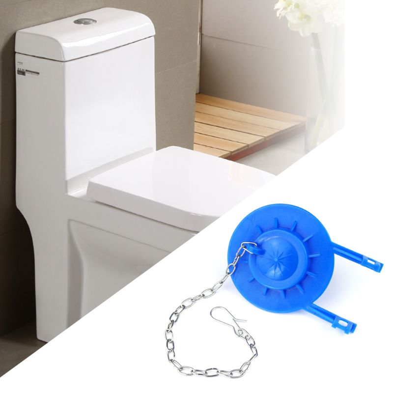 2 Stuks Pvc Wc Seal Water Afsluiter Cover Afvoer Drukspoelers Toilet Tank Fittingen Badkamer Reparatie Kit Met Roestvrij staal Cha