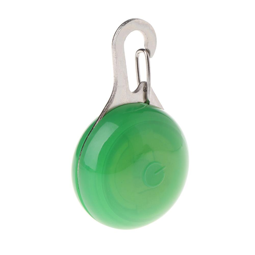 Pet Dog Pendant Safety LED Flash Light Glow Collar Puppy Dogs Cat Night Light Luminous Identify Pet Supplies 9 Colors C42: Green