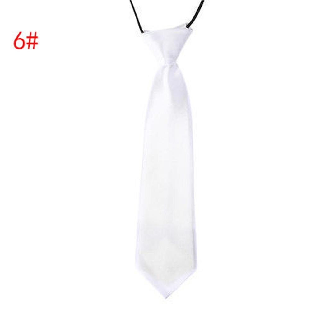 Cravate élastique solide pour enfants, accessoires de costume, chemise, petite cravate de mariage pour garçons: 14