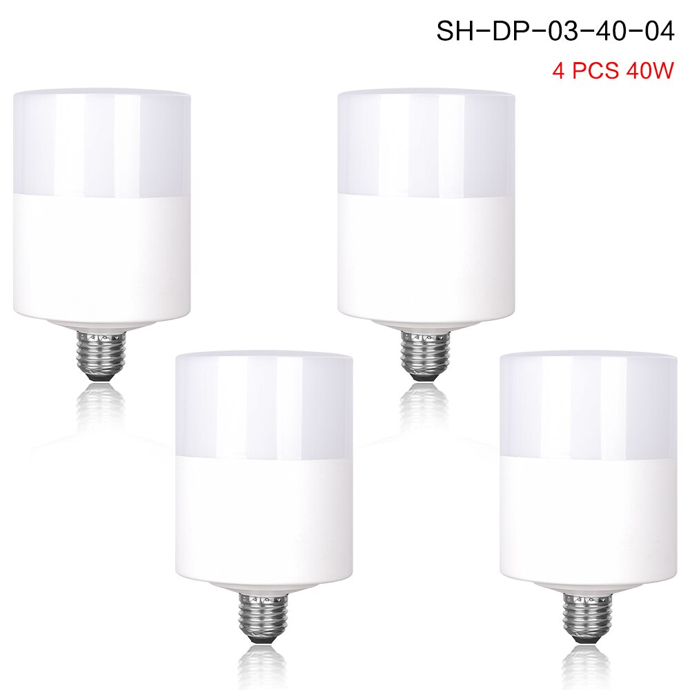 Led Hoge Heldere Fotografie Lamp Verlichting Lampen E27 Socket Wit Verlichting Voor Video Foto Studio: SH-DP-03-40-04