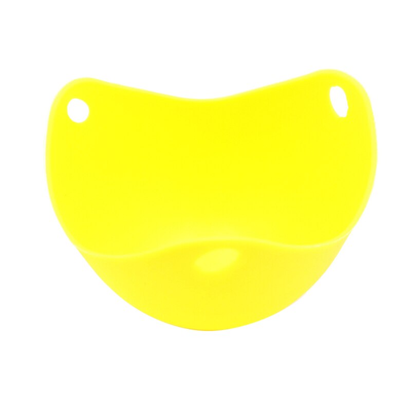 Moldes de silicona para cocinar huevos, recipiente molde para huevos, anillos, hervidor de huevos, vaporizador de huevos, utensilios de cocina: Púrpura