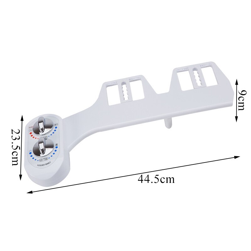 Badkamer Koud/Warm Water Toilet Verse Waternevel Non Elektrische Bidet Toilet Seat Attachment Enkele Zelfreinigende Nozzle