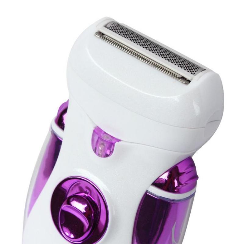 4 In 1 Multi-Functionele Oplaadbare Elektrische Ontharen Epilator Scheerapparaat Ontharing Vrouwen Eelt Remover Trimmer Clipper P39