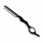 2 In 1 Hair Scissors Salon Hairdressing Scissors Thinning Haircut Scissors DIY Hair Trim Hair Styling Tools: black