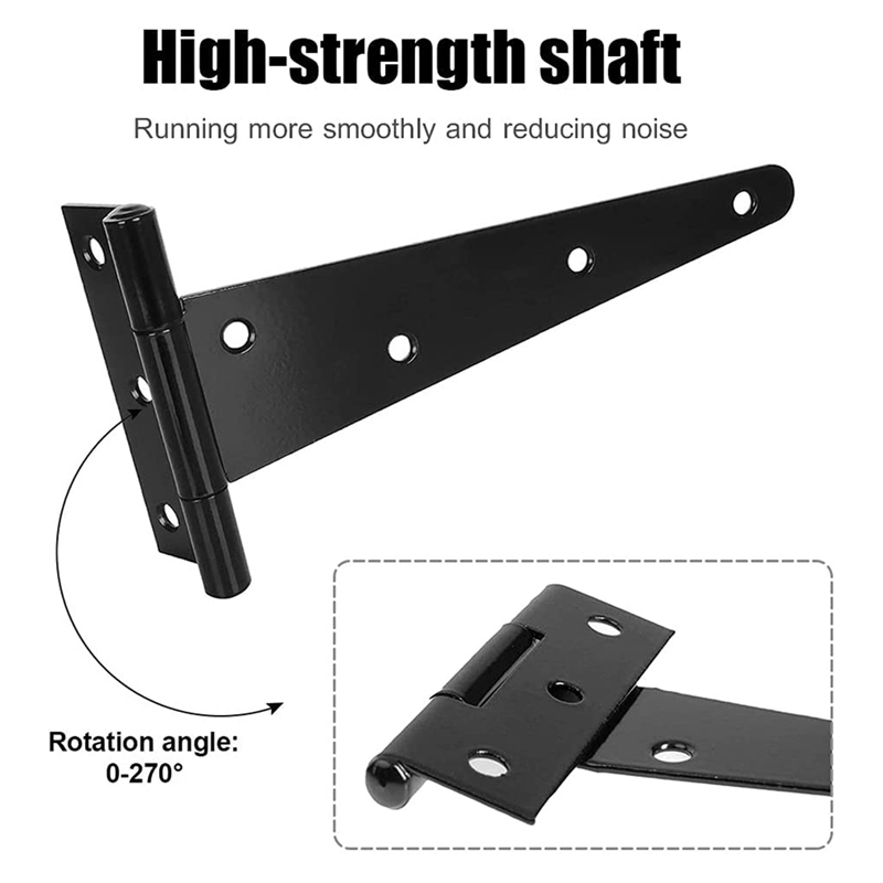 T 6 Inch 6 Pack Heavy Duty Tee Hinge, 150Mm 6 Inch T Hinge ... – Vicedeal
