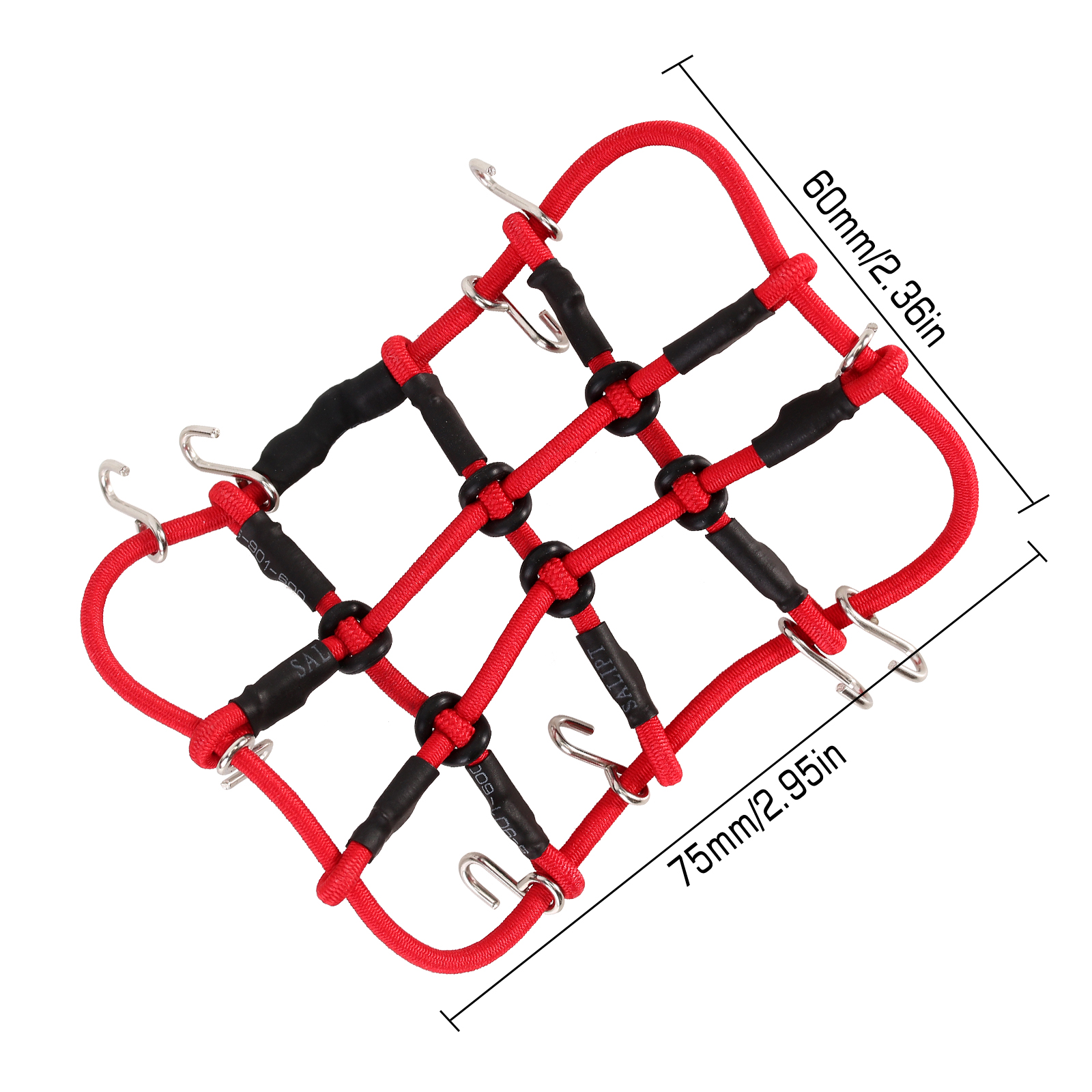 INJORA-extintor de incendios con decoración moldeada, pala para tanque de combustible, tambor de aceite para coche trepador de control remoto TRX4M SCX24 FCX24 Enduro24 1/18 1/24: Naranja