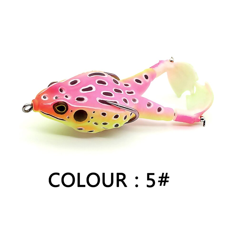 Doppel Propeller Frosch Weichen Köder Shad Weiche Locken Jigging Fischerei Locken Köder Prop Topwater Wels Silikon Künstliche Wobbler 9cm: 05