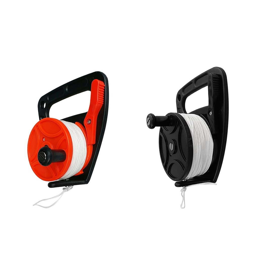 1 Pcs 150 ft Line Scuba Diving Reel Handheld Multi Purpose Diving Cave Reel for Underwater Scuba Diving Snorkeling Accessories