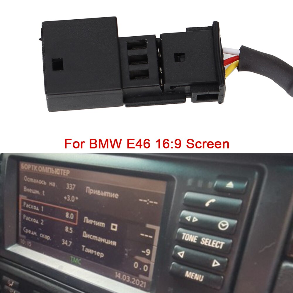 Adaptateur Audio Radio pour BMW BM54 E39 E46 E38 E53 X5, 3 broches, Module Bluetooth, accessoires électroniques de voiture