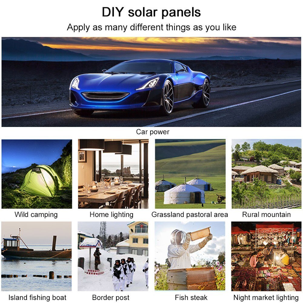 30W 18V Flexible Solar Panel System Battery Dual Output Solar Power Energy With USB Interface Monocrystalline Silicon