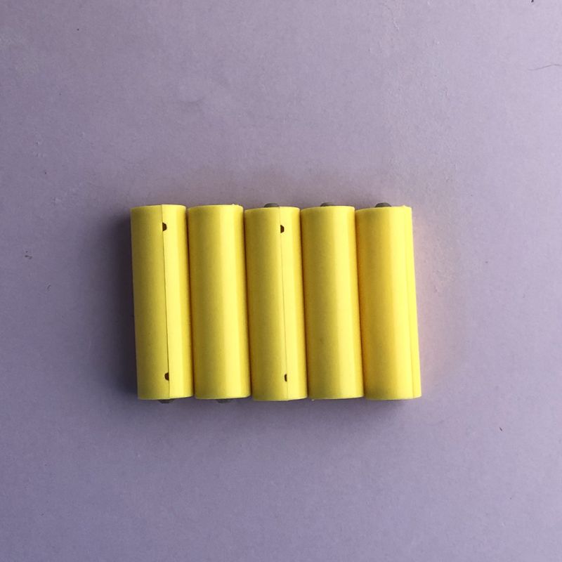 5 pièces AA AAA taille factice fausse batterie configuration coque espace réservé cylindre conducteur fausse batterie