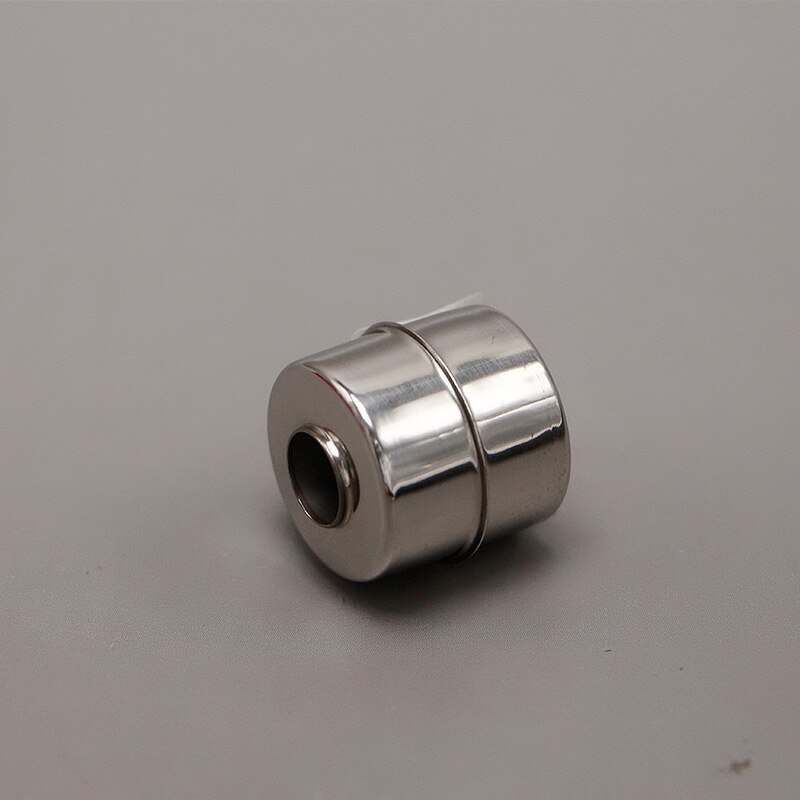 12 stuks/partij 24*24*9.5mm magnetische roestvrijstalen vlotterballen voor waterniveau vlotterschakelaar