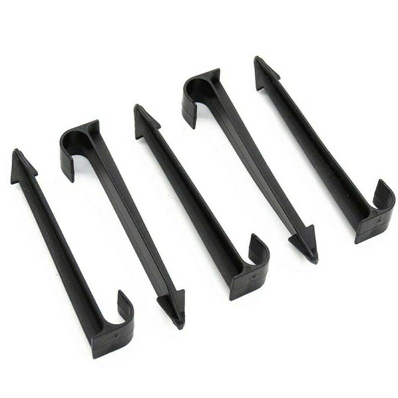 20pcs 16mm Irrigation Tubing Stakes Irrigation Drip Support Hold Ground Stakes Pegs Stakes Kit for Garden Patio Lawn Flower Bed