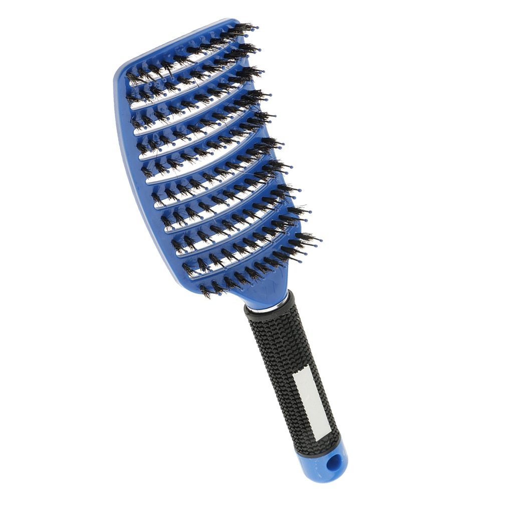 Hoofdhuid Massage Paddle Detangling Hair Brush Geventileerde Nylon Haren Haarborstel