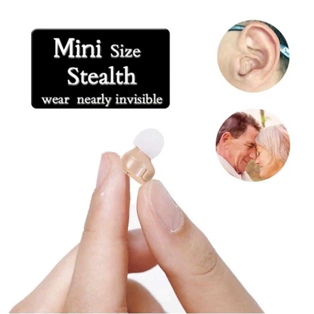 Mini Size Oor Gehoorapparaat Geluid Versterker Mic... Vicedeal