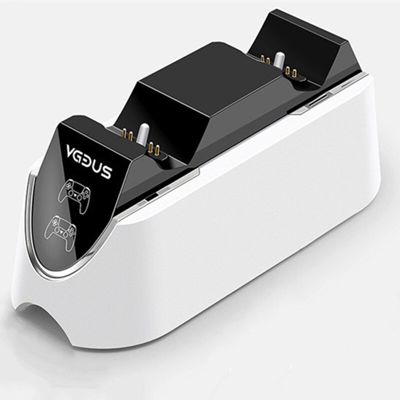 Ps5- fach-ladestation mit schnellladefunktion, , ps5 -fach-ladefunktion, , ps5 -fach-ladefunktion für spielekonsolen, led-anzeige, usb-c-ladeanschluss: Default Title