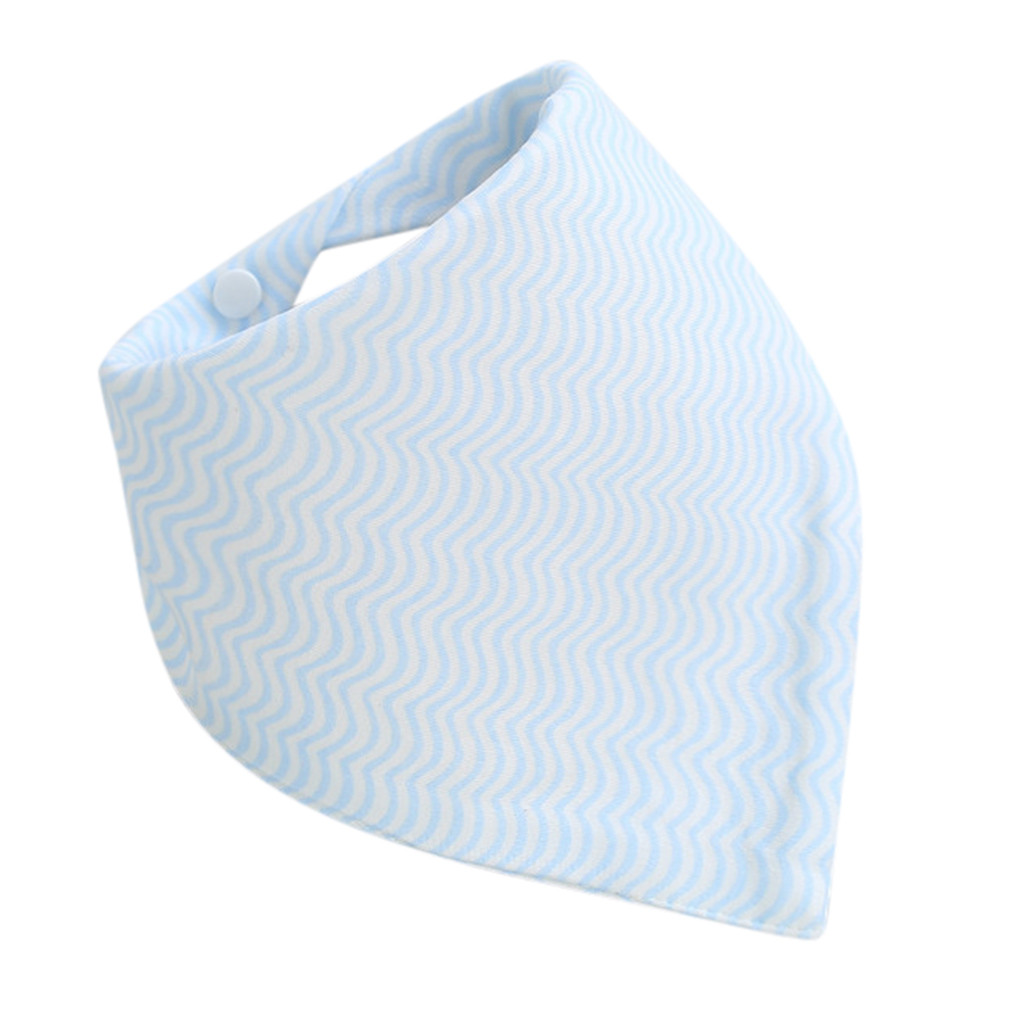 Baby Lätzchen Zeug Baberos Baumwolle biberon Baby Jungen Mädchen Bandanas Bebes Speichel Handtuch Dribbeln Bandana Lätzchen: Sky Blue