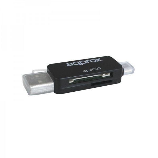 Kaartlezer Ca.! FLTLFL0083 APPC33 Micro Sd/Sd/Mmc Micro Usb 480 Mbps 32 Gb Zwart