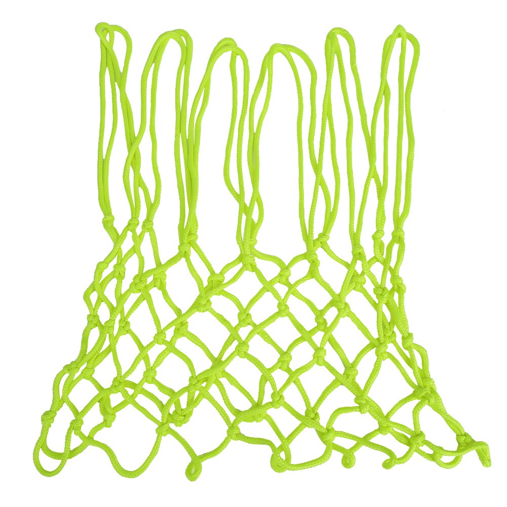 Filet de basket-ball Standard phosphorescent, accessoires de sport de plein air durables, lumineux vert Fluorescent: Luminous