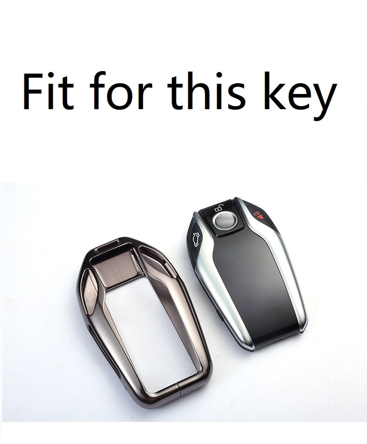 Aluminium Auto LED Display Key Cover Case voor BMW 5 7 serie G11 G12 G30 G31 G32 i8 I12 i15 G01 X3 G02 X4 G05 X5 G07 X7