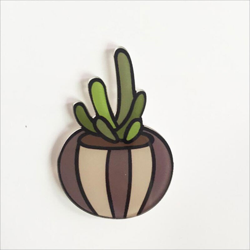 2 Stuks Cartoon Leuke Cactus Magneet Sticks Vetplant Koelkast Magneten Huishoudelijke Keuken Decor Accessoires Koelkast Magneten: B634