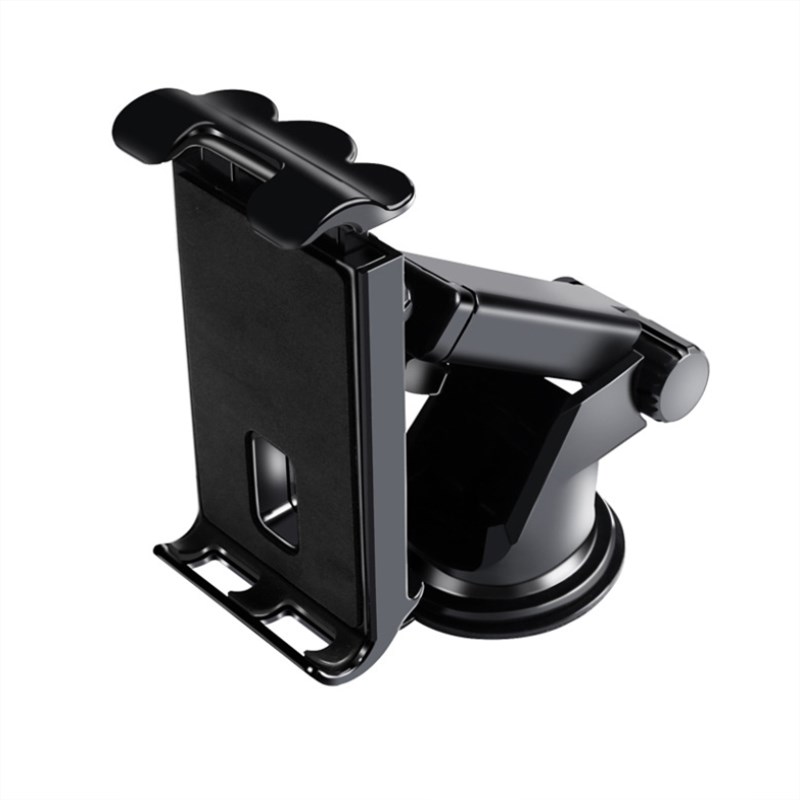 Biltelefoner tabletholder til samsung honor ipad pro air mini 1234 7 8 gps 360 graders justerbar mobil sugekopbeslag: Sort