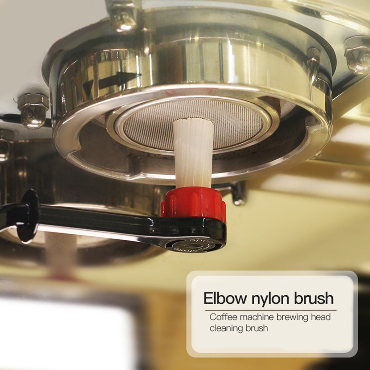 Coffee Machine Cleaning Brush Coffee Machine Brush Coffee Grime Cleaning Tool Espresso Machine Group Head Brush