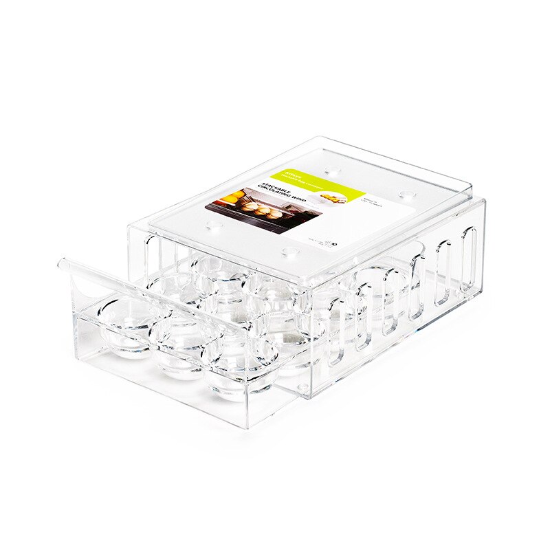 Kitchen Transparent PP Storage Box Grains Beans Storage Contain Sealed Home Organizer Food Container Refrigerator Storage Boxes: E