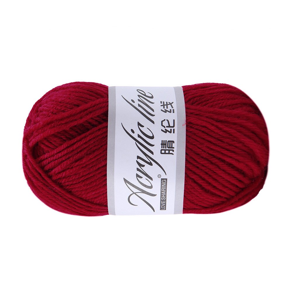 50g Chunky Wool Roving Scarf Knit Wool Yarn Thickness Warm Hat Household Crochet Yarn Lana Knitting Cotton Yarn Lanas Wol Wolle: G