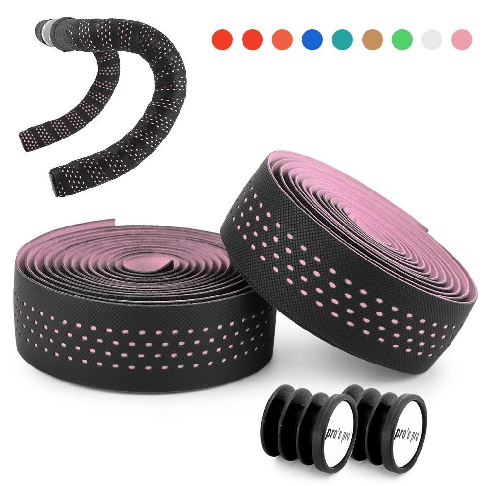 Zachte Racefiets Fietsstuur Tape Kurk Eva Pu Handvat Bar Tape Professionele Fietsen Demping Anti-Vibratie wrap