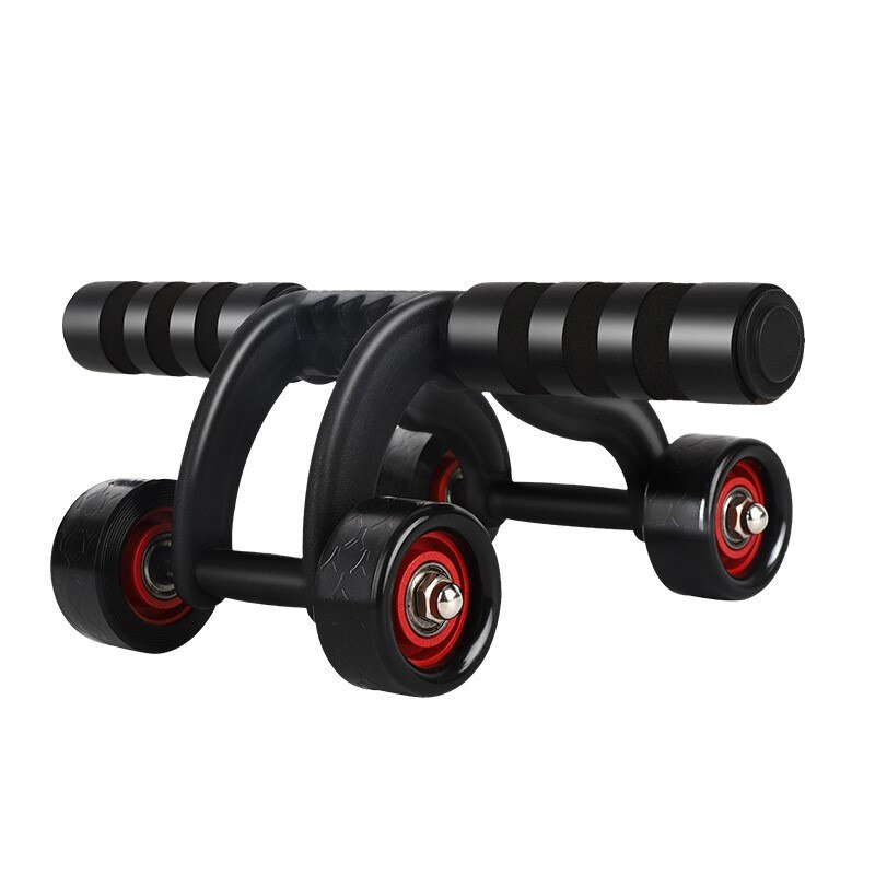 Fitness Abdominal Wheel AB Roller with Mat Abdominal Muscle Trainer for Fitness Exercise Health and Fitness Home Gym Equipment
