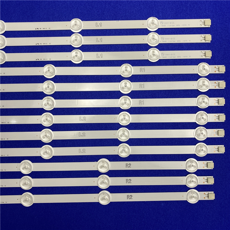 Full Backlight Array LED Strip Bar For LG 47LN540V 47LN613V 47LA620V 47LN5758 47LN5757 47LN575R-ZE LC470DUE