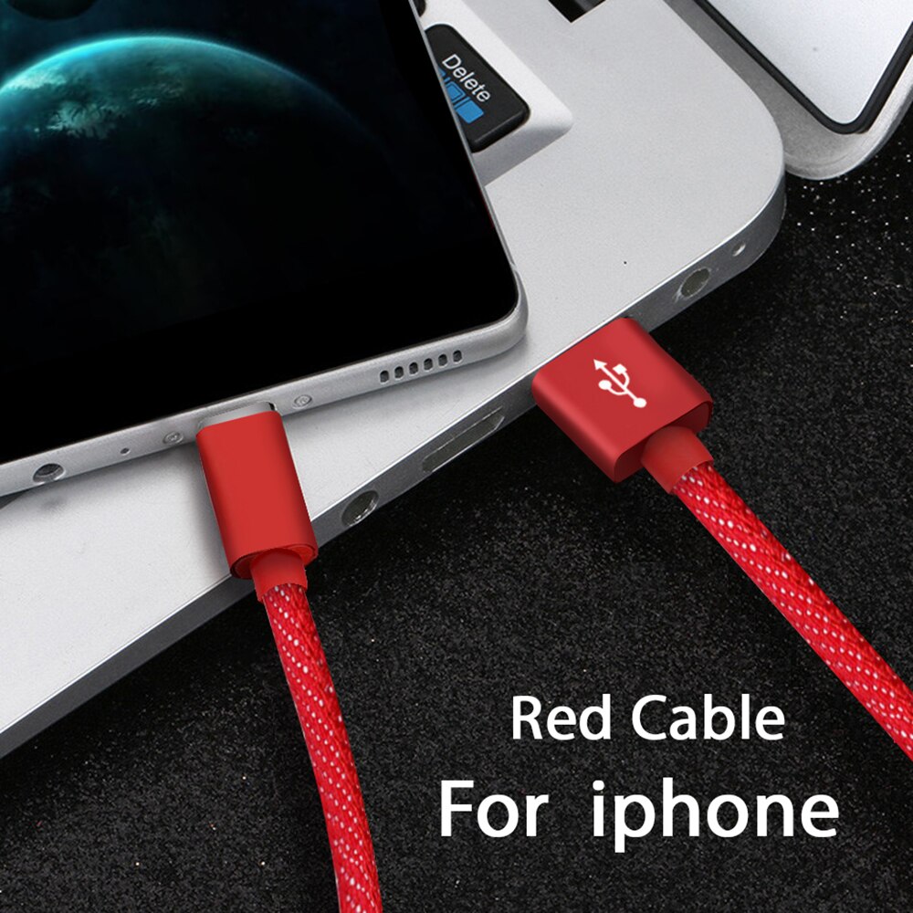 Uitstekende Denim Kabel Snelle Oplaadkabel Solide En Duurzaam Voor Iphone 11 X Xs Max Pro 8 7 6 6S Plus 5 Se Voor Iso Ipad Lader
